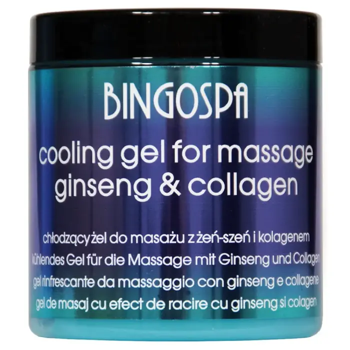 Bild 1, Bingospa Kylande massagegel med ginseng och kollagen