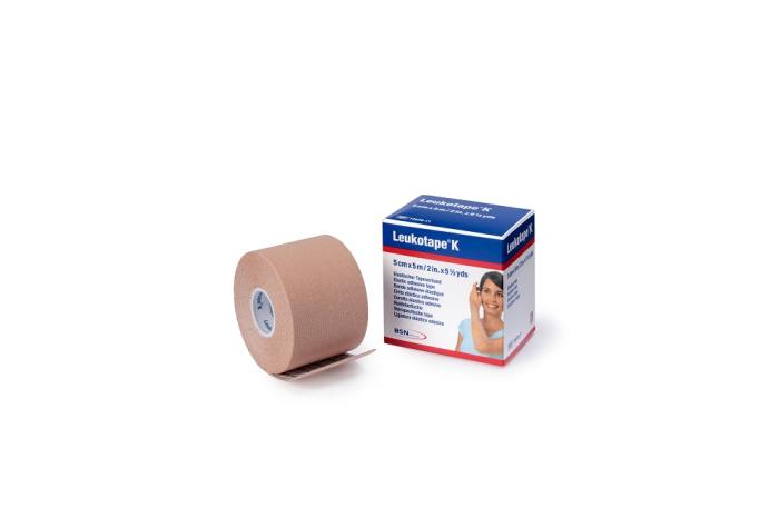 Bild 6, Leukoplast Leukotape K - kinesiotejp 2,5 cm x 5 m, olika färger