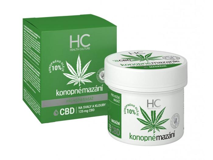 Bild 1, MedicProgress CBD massagekräm med 10% hampaolja 125 ml