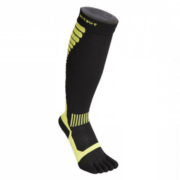 Bild 4, TOETOE TOETOE Sports Compression - knähöga tåstrumpor, grön/svart