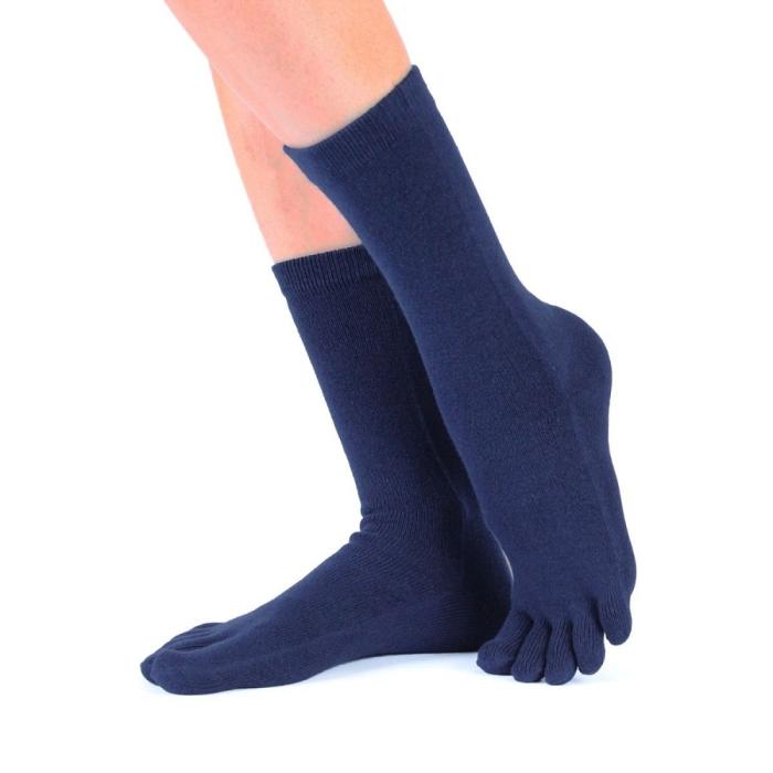 Bild 1, TOETOE TOETOE Essential Mid-calf Tåstrumpor, navy