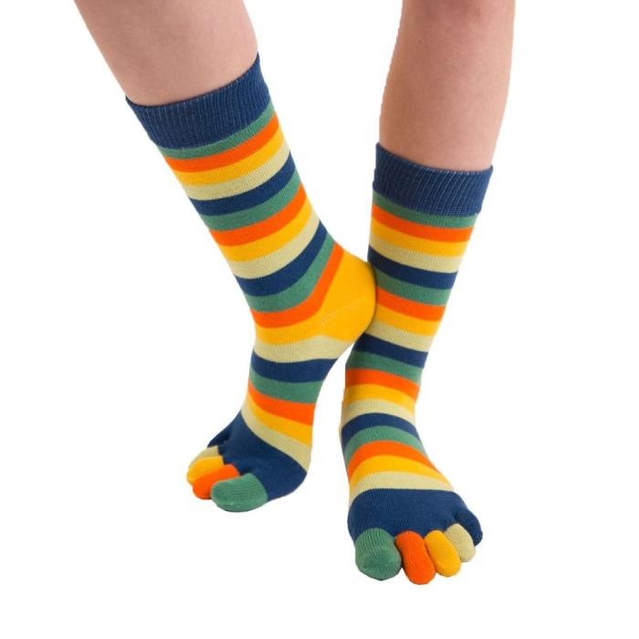 Bild 1, TOETOE TOETOE Essential Mid-calf Stripy Sunset