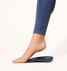 AA-Ej-vald Swedish Posture Insoles 3/4 Fotinlägg för stabil hållning