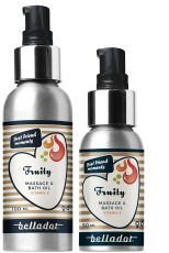 Oriola AB Massageolja "Fruity" från Belladot 100 ml