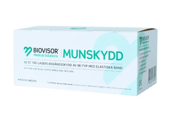 Bild 1, Biovisor munskydd 50 pack förpackning