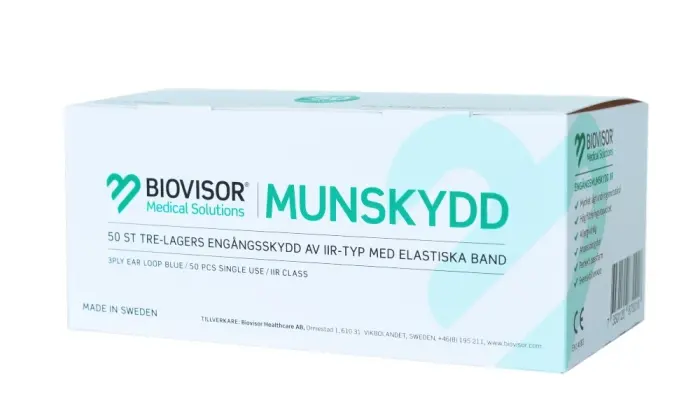 Bild 1, munskydd biovisor